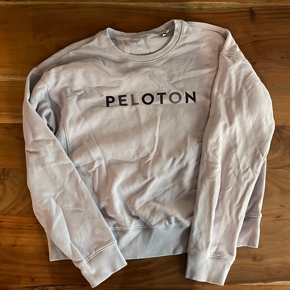“Together we go far” Lilac Peloton Pullover